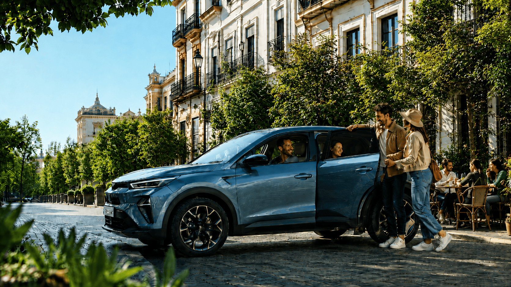 Personas compartiendo coche con CasualCar